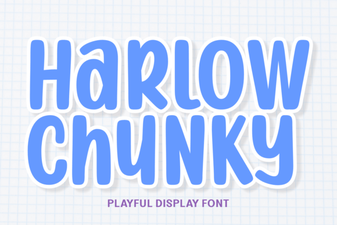 Project Ideas with the Harlow Chunky Font