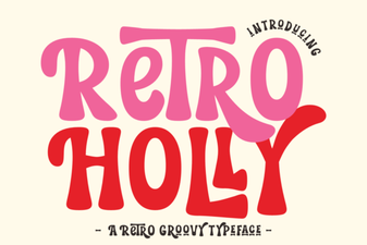 Retro Holly Font: Tips for Festive Design Projects