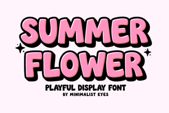 Blooming Typography: Summer Flower Font Projects