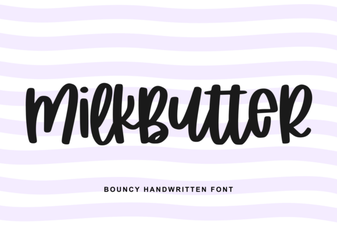 Milkbutter Font: a Modern Blend of Style & Usability